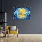 Template_TP_50-70_Horizontaal_Abstract_35-3 Textielposter De Slaapwandeling Naar De Maan Rechthoek Horizontaal Template TP 50 70 Horizontaal Abstract 35 3