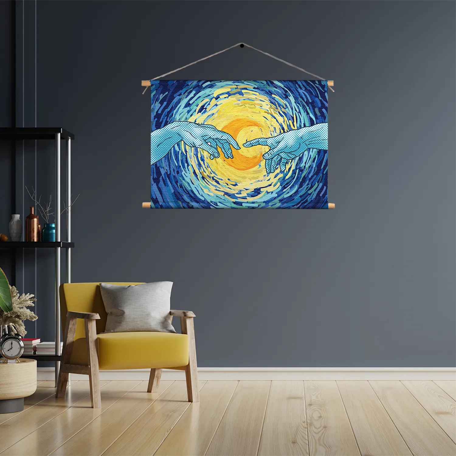 Template_TP_50-70_Horizontaal_Abstract_35-3 Textielposter De Slaapwandeling Naar De Maan Rechthoek Horizontaal Template TP 50 70 Horizontaal Abstract 35 3