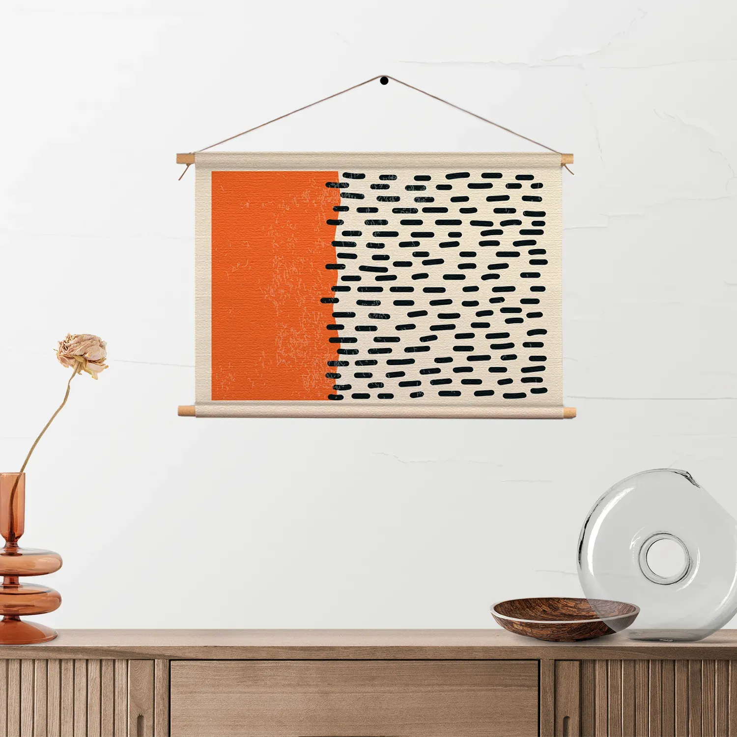 Template_TP_50-70_Horizontaal_Abstract_60-2 Textielposter Scandinavisch Oranje Rechthoek Horizontaal Template TP 50 70 Horizontaal Abstract 60 2