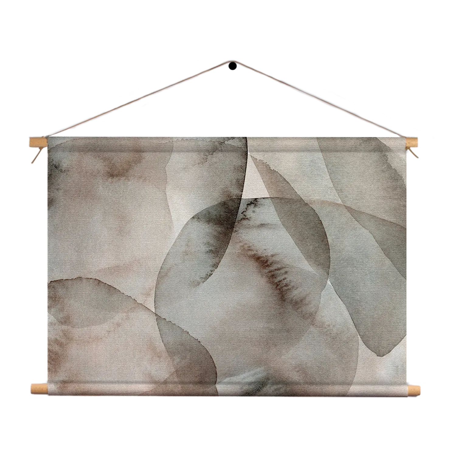 Textielposter Abstract Rustige Tinten met Accent 02 Rechthoek Horizontaal Template TP 50 70 Horizontaal Abstract 69 1