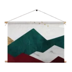 Textielposter Kleurrijke Bergen 03 Rechthoek Horizontaal Template TP 50 70 Horizontaal Abstract 80 1
