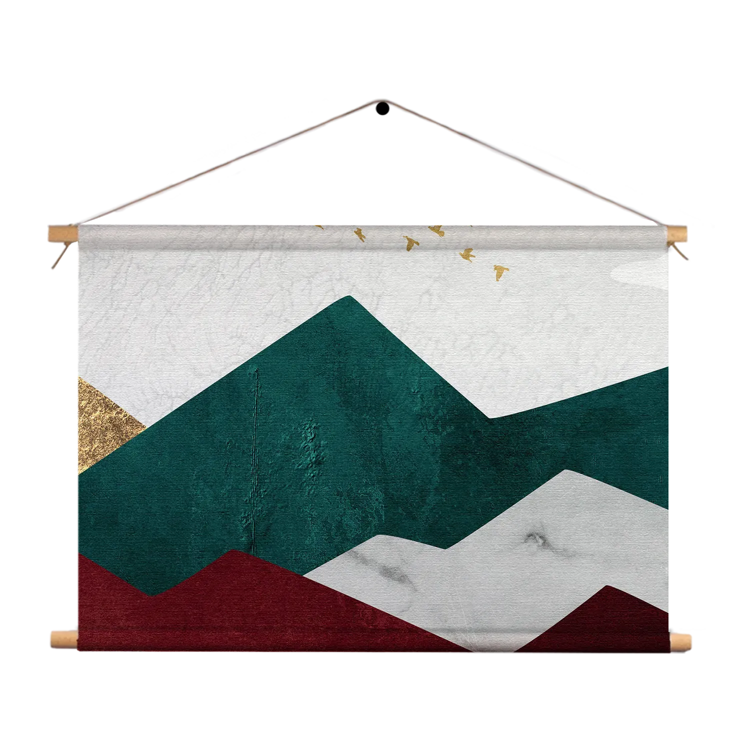 Textielposter Kleurrijke Bergen 03 Rechthoek Horizontaal Template TP 50 70 Horizontaal Abstract 80 1