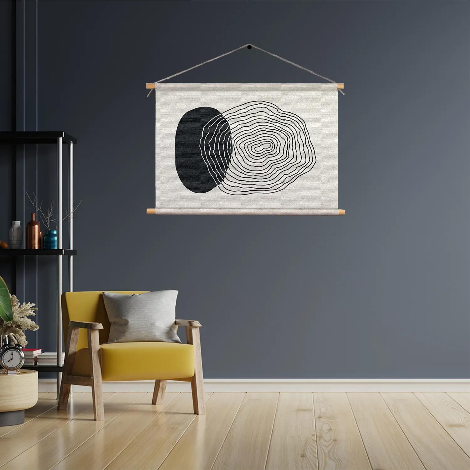 Textielposter De Innerlijke Rust 03 Rechthoek Horizontaal Template TP 50 70 Horizontaal Abstract 90 3