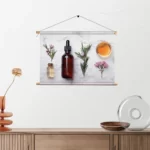 Textielposter Beautysalon Marmer Rechthoek Horizontaal Template TP 50 70 Horizontaal Beauty 11 2