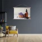 Textielposter Beautysalon Lavendel Marmer 01 Rechthoek Horizontaal Template TP 50 70 Horizontaal Beauty 12 3