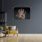 Textielposter Barber Shop 01 Rechthoek Horizontaal Template TP 50 70 Horizontaal Beauty 16 3