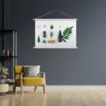 Textielposter Beautysalon Wit Rechthoek Horizontaal Template TP 50 70 Horizontaal Beauty 17 3