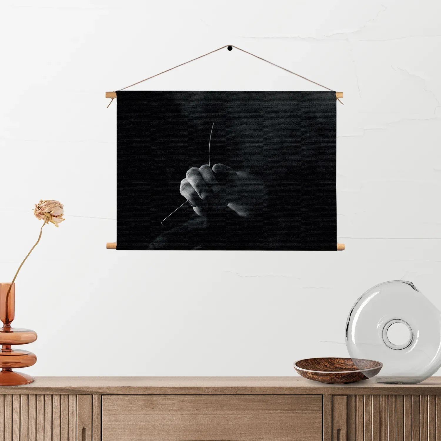 Textielposter Barber Shop 02 Rechthoek Horizontaal Template TP 50 70 Horizontaal Beauty 18 2