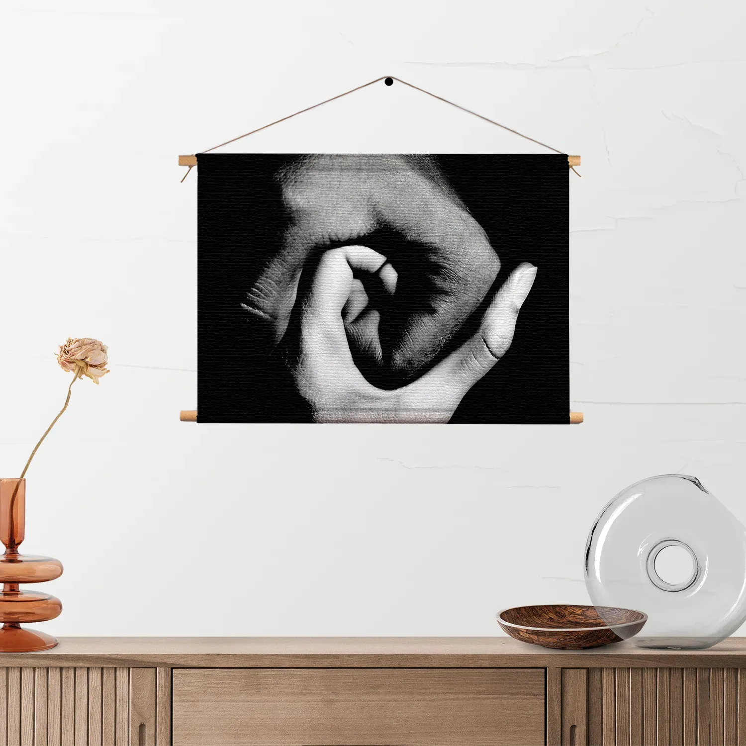 Textielposter Het geheel Rechthoek Horizontaal Template TP 50 70 Horizontaal Beauty 3 2