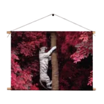 Textielposter De Witte Tijger Rechthoek Horizontaal Template TP 50 70 Horizontaal Dieren 28 1