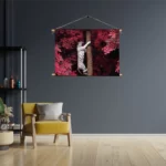 Textielposter De Witte Tijger Rechthoek Horizontaal Template TP 50 70 Horizontaal Dieren 28 3