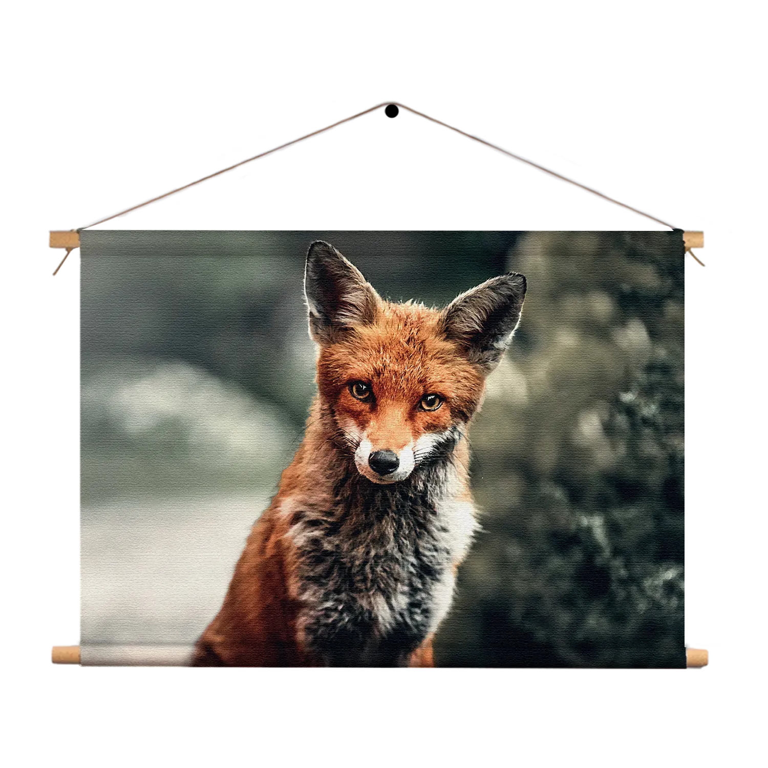 Textielposter Vosje In De Natuur Rechthoek Horizontaal Template TP 50 70 Horizontaal Dieren 4 1