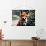 Textielposter Vosje In De Natuur Rechthoek Horizontaal Template TP 50 70 Horizontaal Dieren 4 2