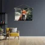 Textielposter Vosje In De Natuur Rechthoek Horizontaal Template TP 50 70 Horizontaal Dieren 4 3