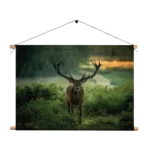 Textielposter Edelhert In Het Bos Rechthoek Horizontaal Template TP 50 70 Horizontaal Dieren 45 1