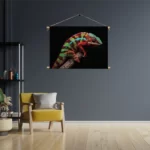 Textielposter De Kameleon Rechthoek Horizontaal Template TP 50 70 Horizontaal Dieren 46 3