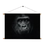 Textielposter De Gorilla Aap Rechthoek Horizontaal Template TP 50 70 Horizontaal Dieren 61 1