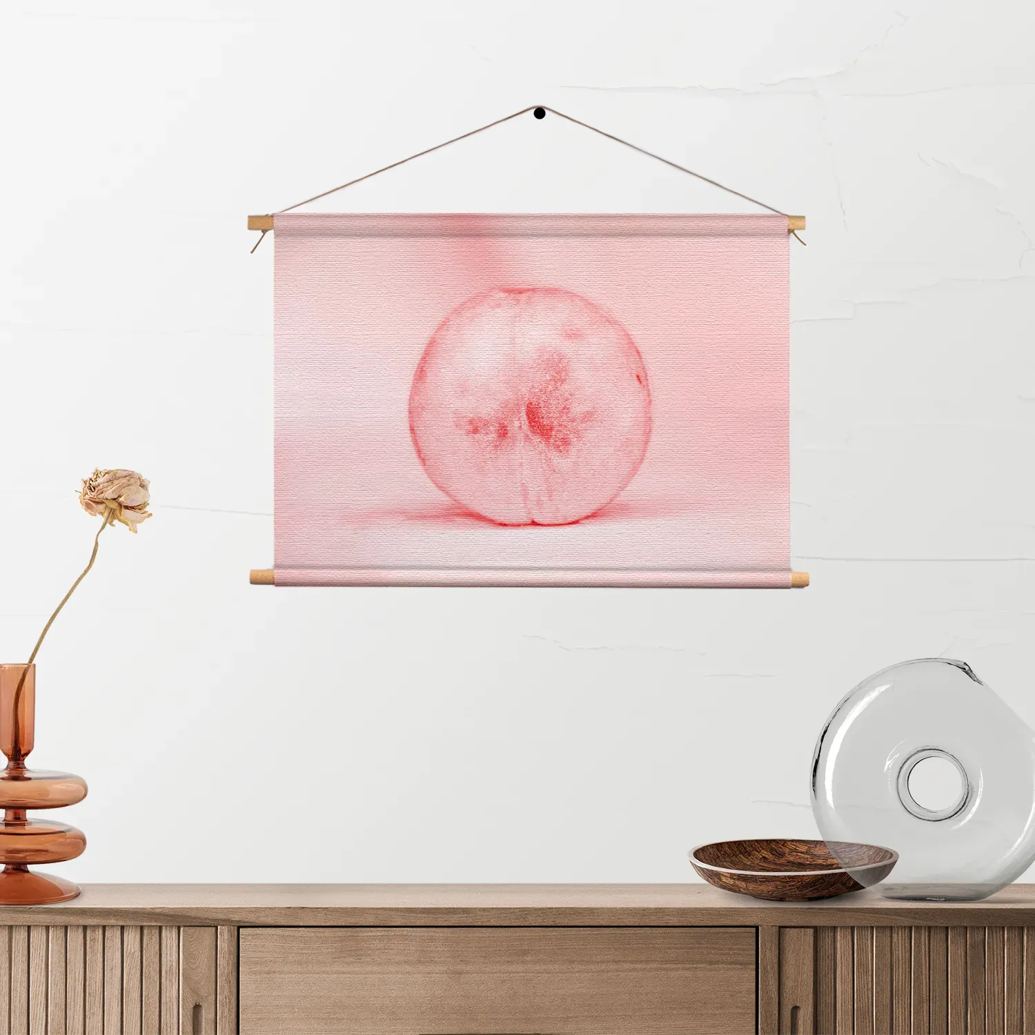 Textielposter Radijsje Roze Rechthoek Horizontaal Template TP 50 70 Horizontaal Eten En Drinken 1 2