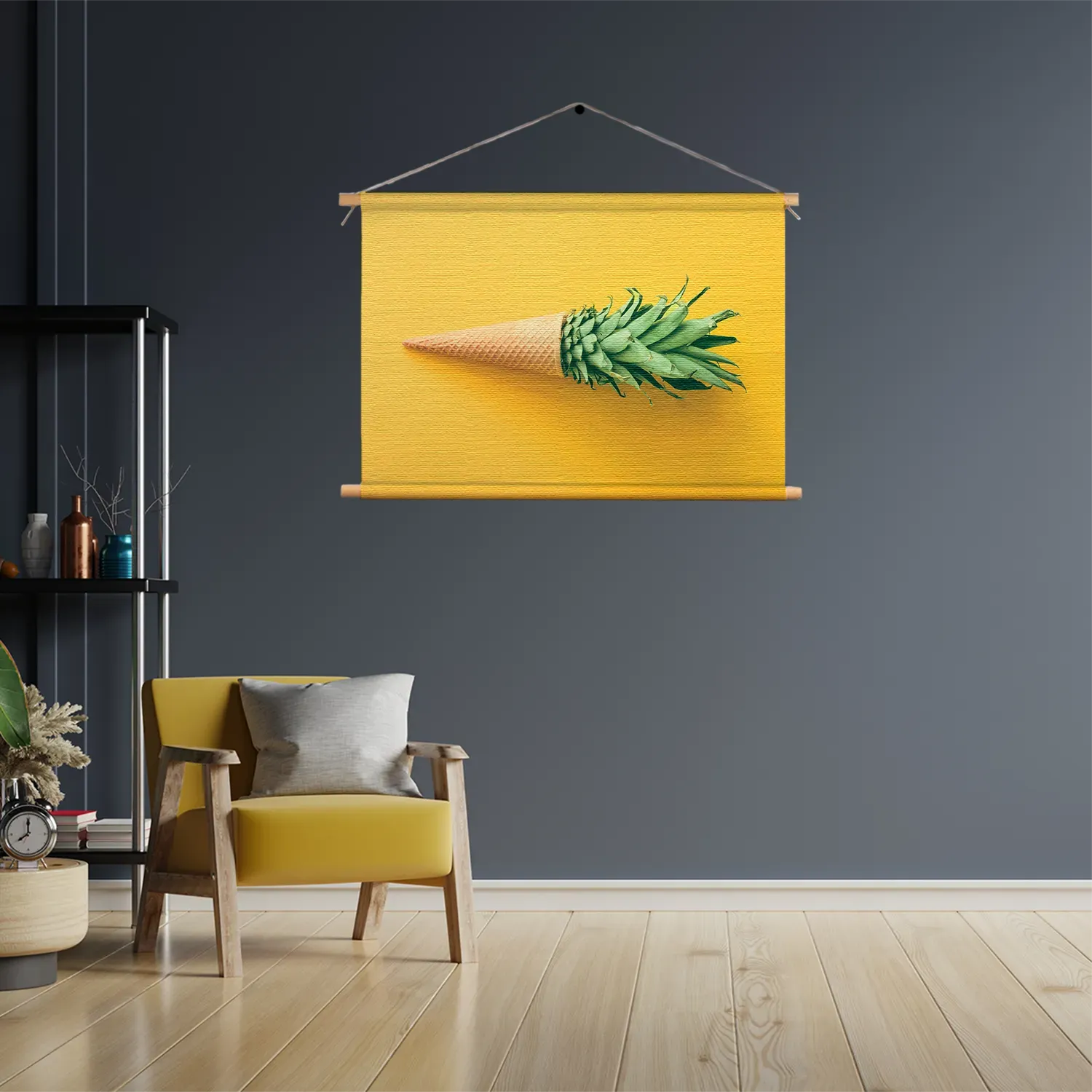 Textielposter Ijshoorn met Plant Rechthoek Horizontaal Template TP 50 70 Horizontaal Eten En Drinken 16 3