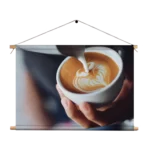 Textielposter Koffie Love Rechthoek Horizontaal Template TP 50 70 Horizontaal Eten En Drinken 20 1