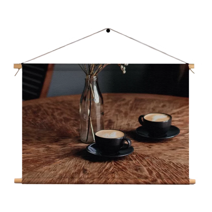 Textielposter Bakje Koffie Rechthoek Horizontaal Template TP 50 70 Horizontaal Eten En Drinken 27 1
