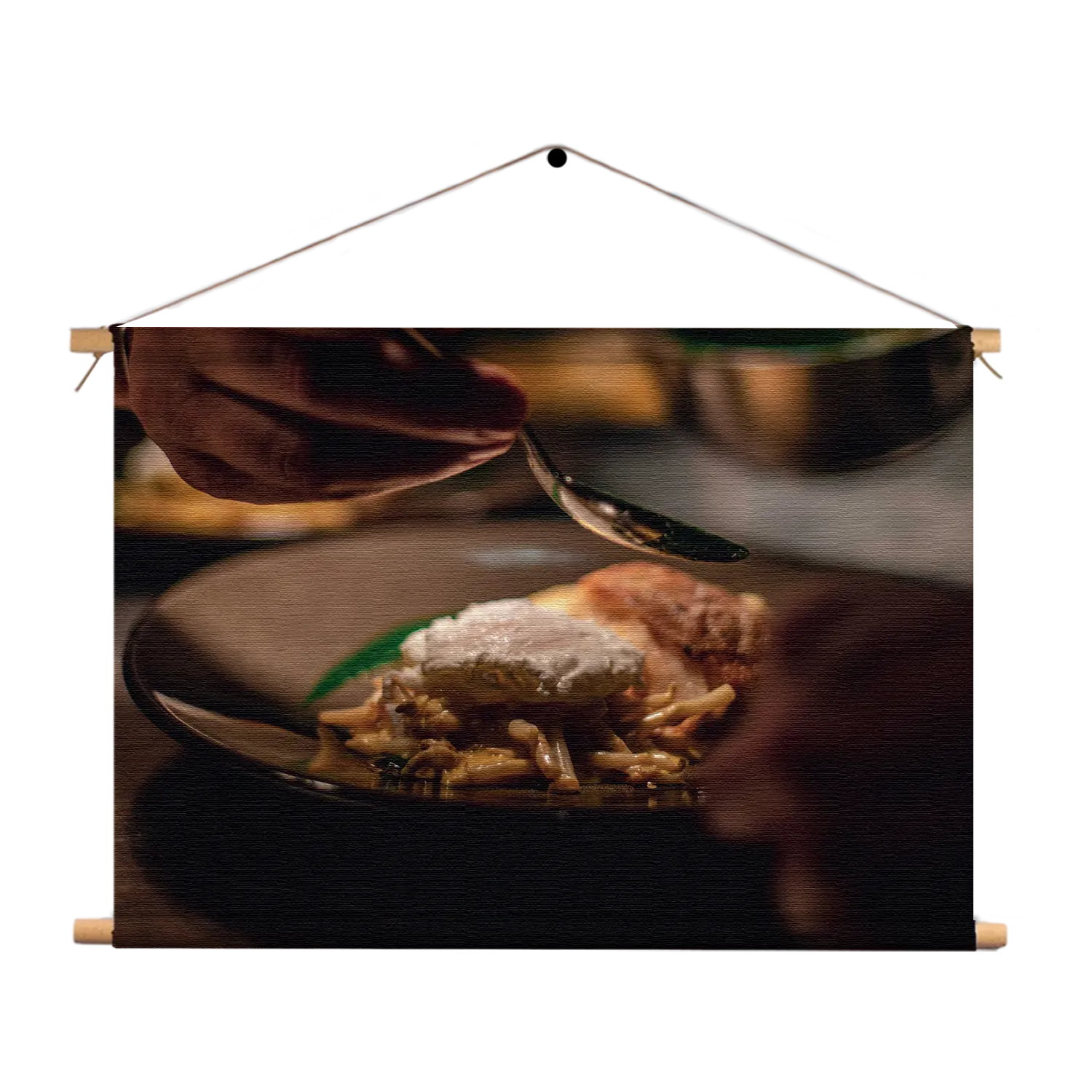 Textielposter Cheef Kok Rechthoek Horizontaal Template TP 50 70 Horizontaal Eten En Drinken 30 1