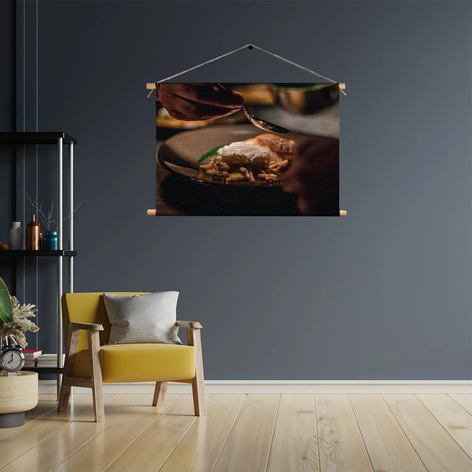 Textielposter Cheef Kok Rechthoek Horizontaal Template TP 50 70 Horizontaal Eten En Drinken 30 3