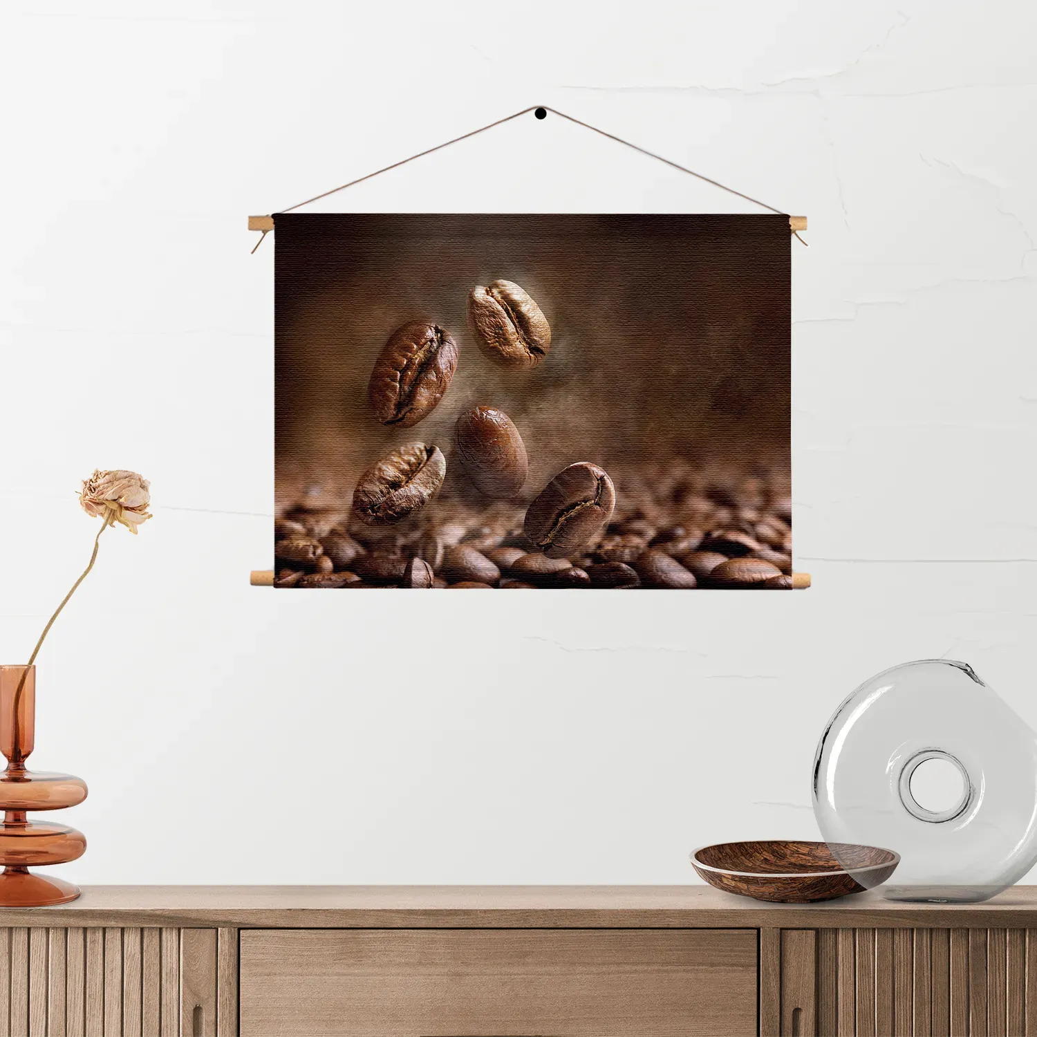 Textielposter Koffiebonen Rechthoek Horizontaal Template TP 50 70 Horizontaal Eten En Drinken 32 2