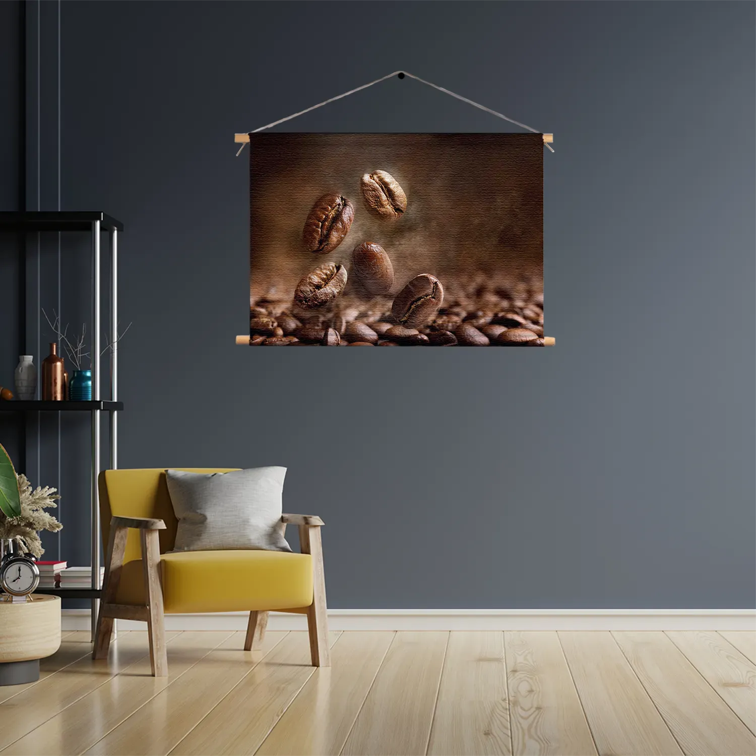 Textielposter Koffiebonen Rechthoek Horizontaal Template TP 50 70 Horizontaal Eten En Drinken 32 3