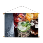 Textielposter Cocktails Rechthoek Horizontaal Template TP 50 70 Horizontaal Eten En Drinken 37 1