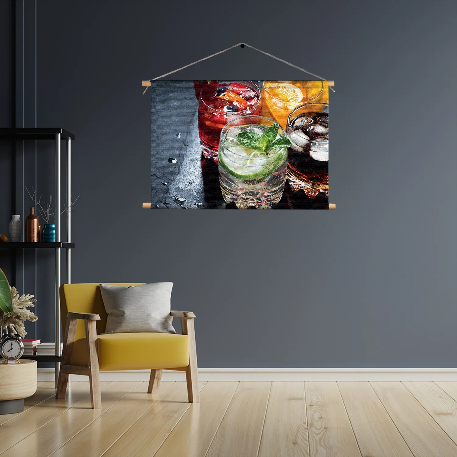 Textielposter Cocktails Rechthoek Horizontaal Template TP 50 70 Horizontaal Eten En Drinken 37 3