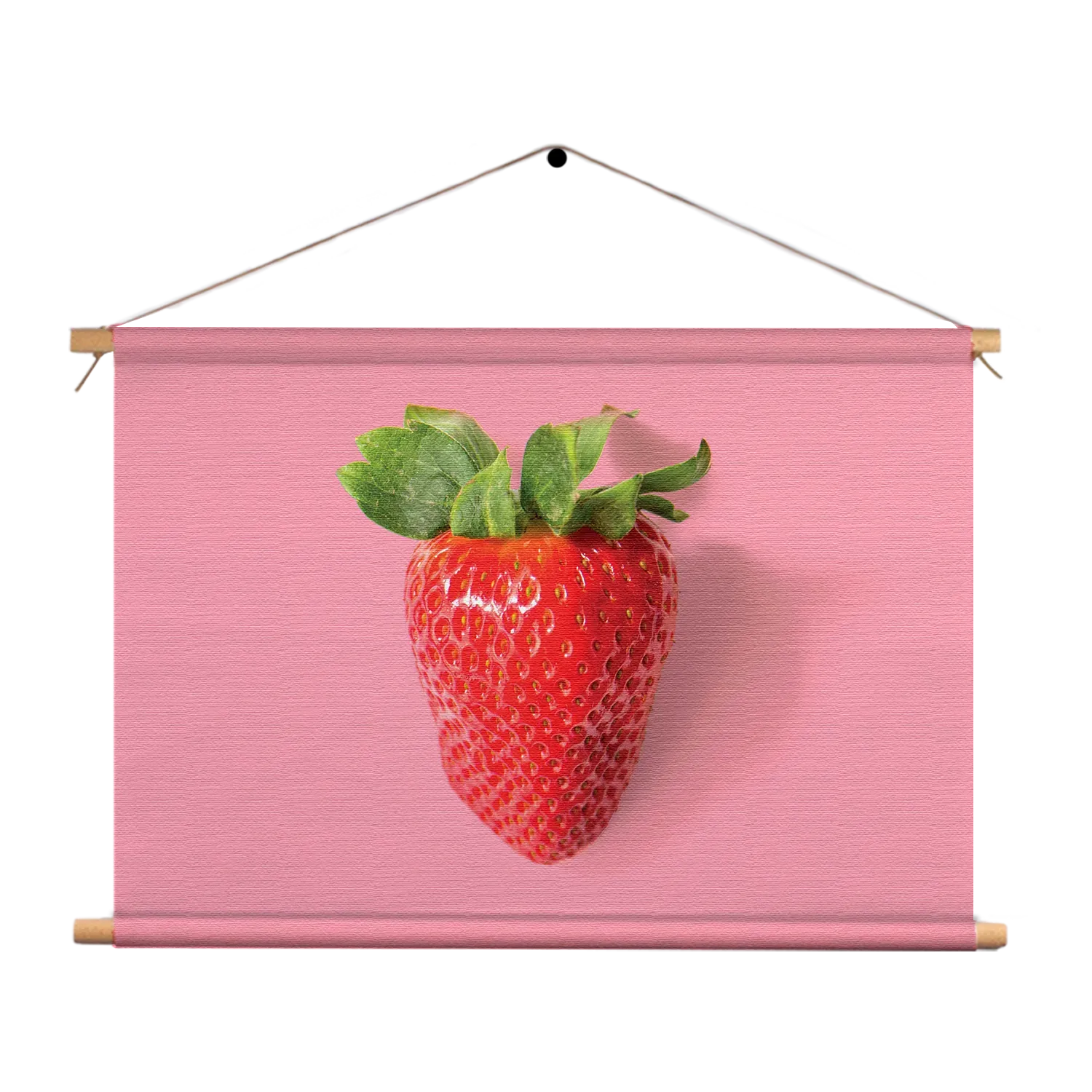 Textielposter Strawberry Rechthoek Horizontaal Template TP 50 70 Horizontaal Eten En Drinken 4 1