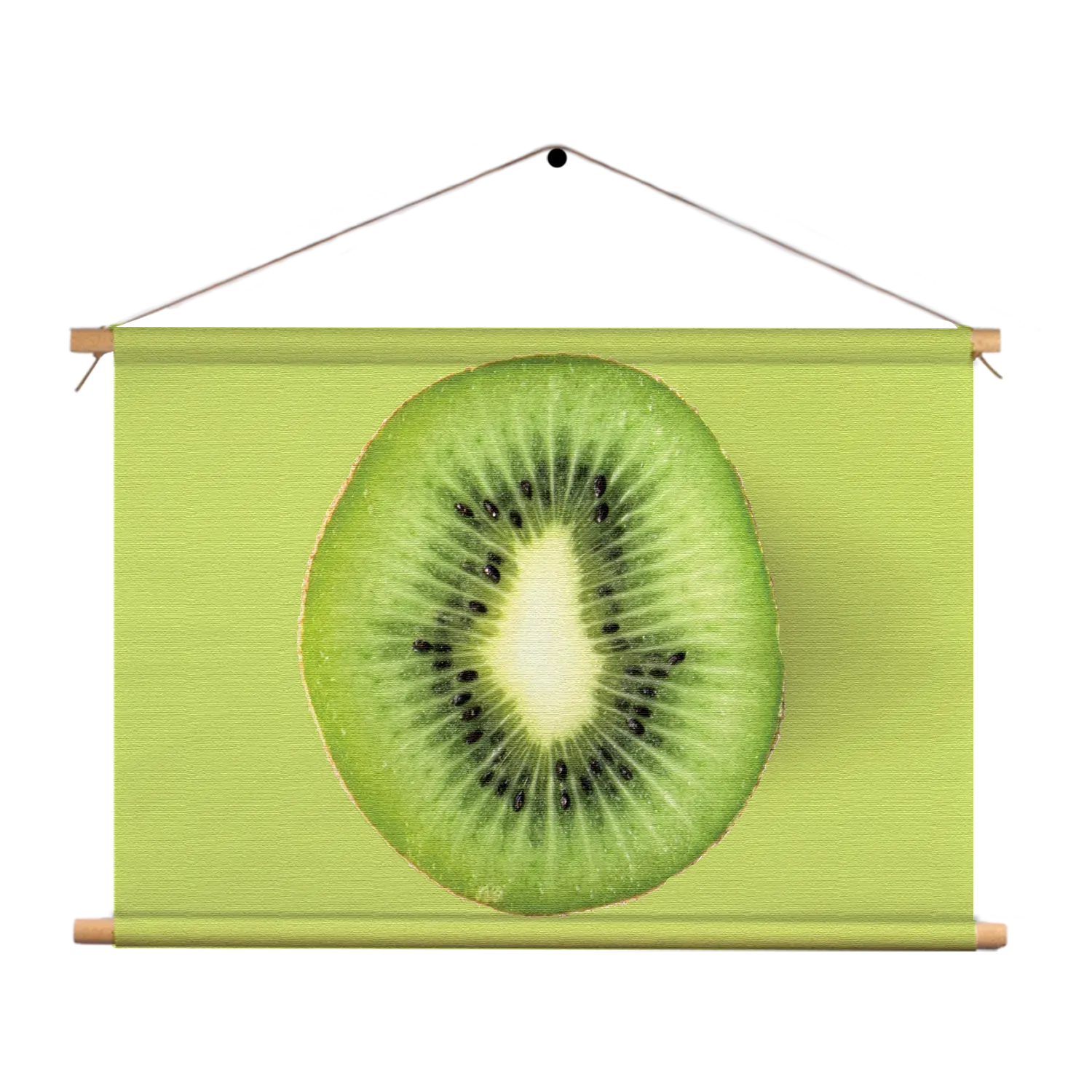 Textielposter Kiwi Rechthoek Horizontaal Template TP 50 70 Horizontaal Eten En Drinken 5 1