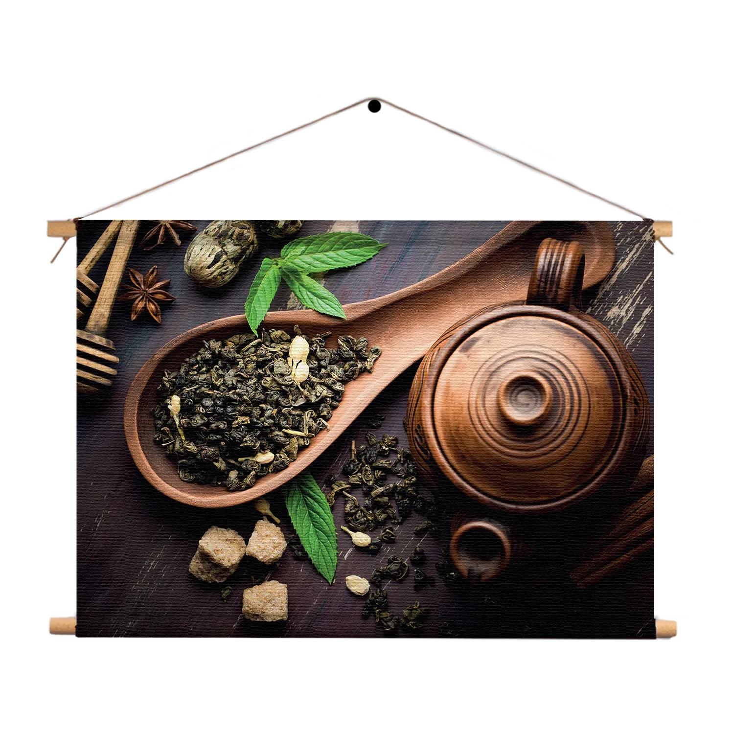 Textielposter Specerijen Met Set Rechthoek Horizontaal Template TP 50 70 Horizontaal Eten En Drinken 54 1