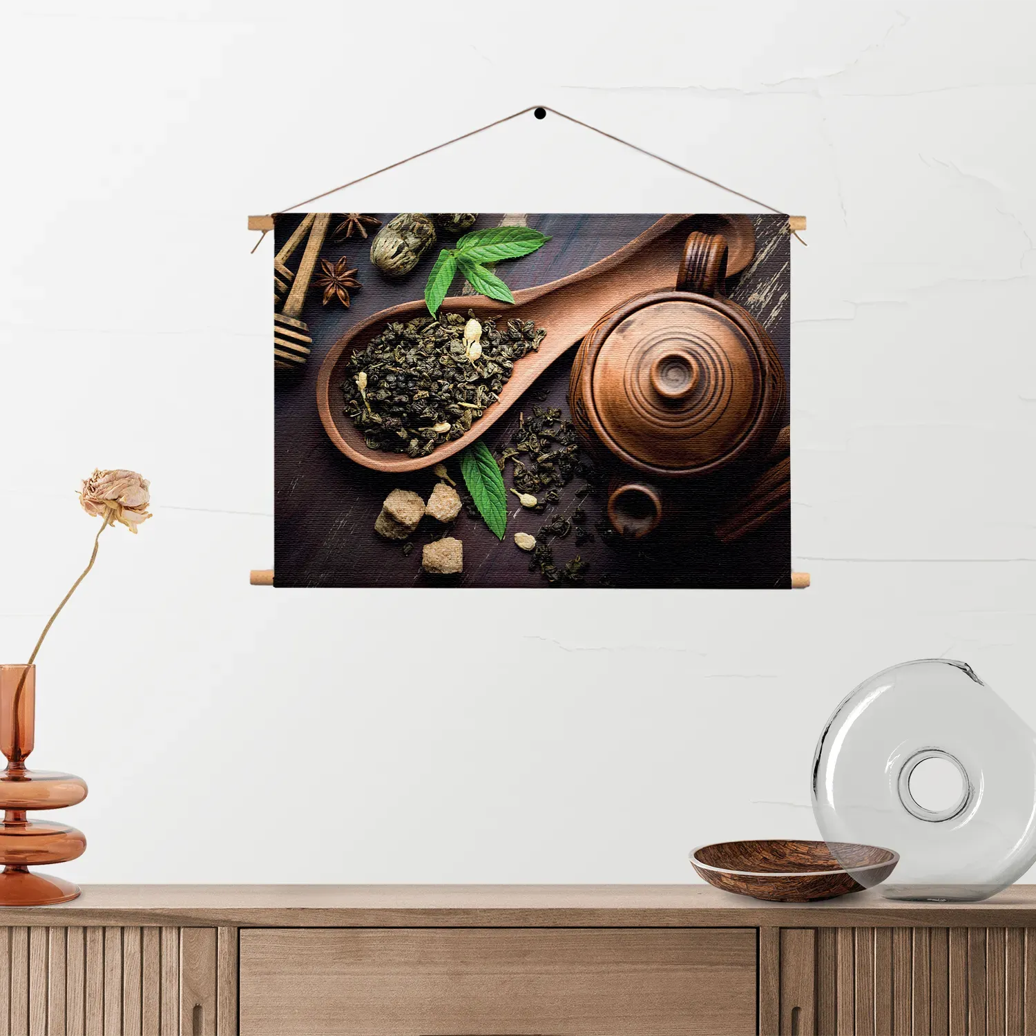 Textielposter Specerijen Met Set Rechthoek Horizontaal Template TP 50 70 Horizontaal Eten En Drinken 54 2