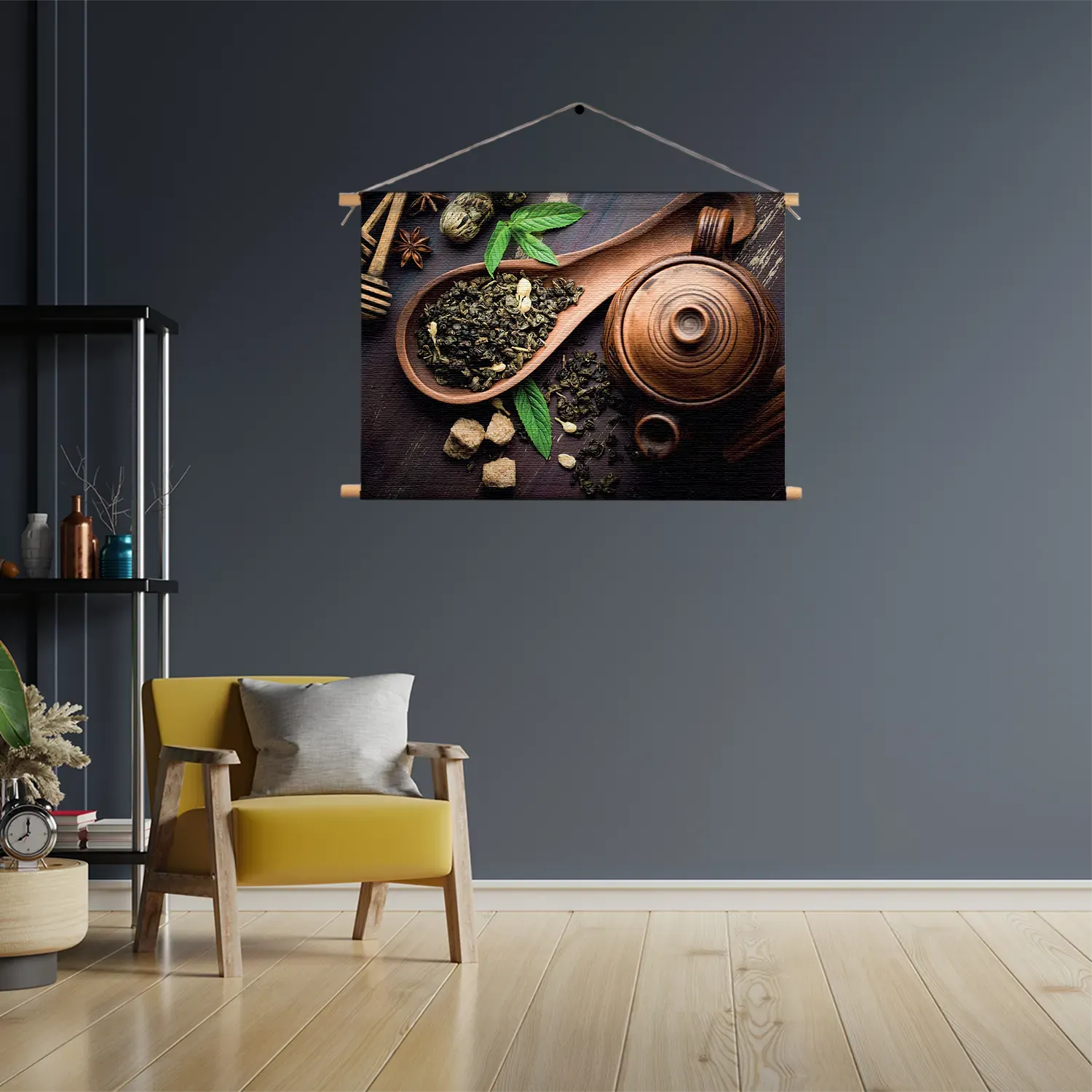 Textielposter Specerijen Met Set Rechthoek Horizontaal Template TP 50 70 Horizontaal Eten En Drinken 54 3