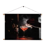Textielposter Cocktail Bar 01 Rechthoek Horizontaal Template TP 50 70 Horizontaal Eten En Drinken 55 1