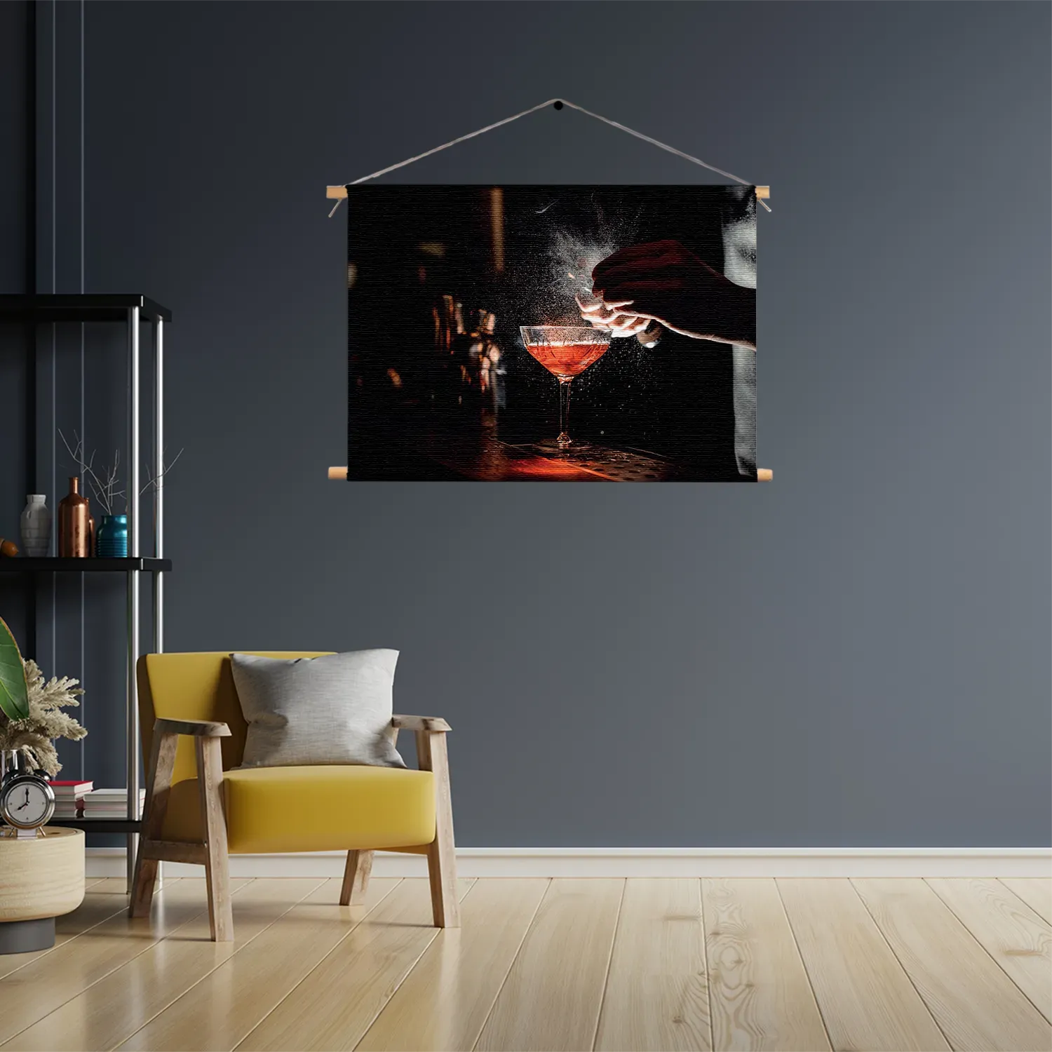 Textielposter Cocktail Bar 01 Rechthoek Horizontaal Template TP 50 70 Horizontaal Eten En Drinken 55 3