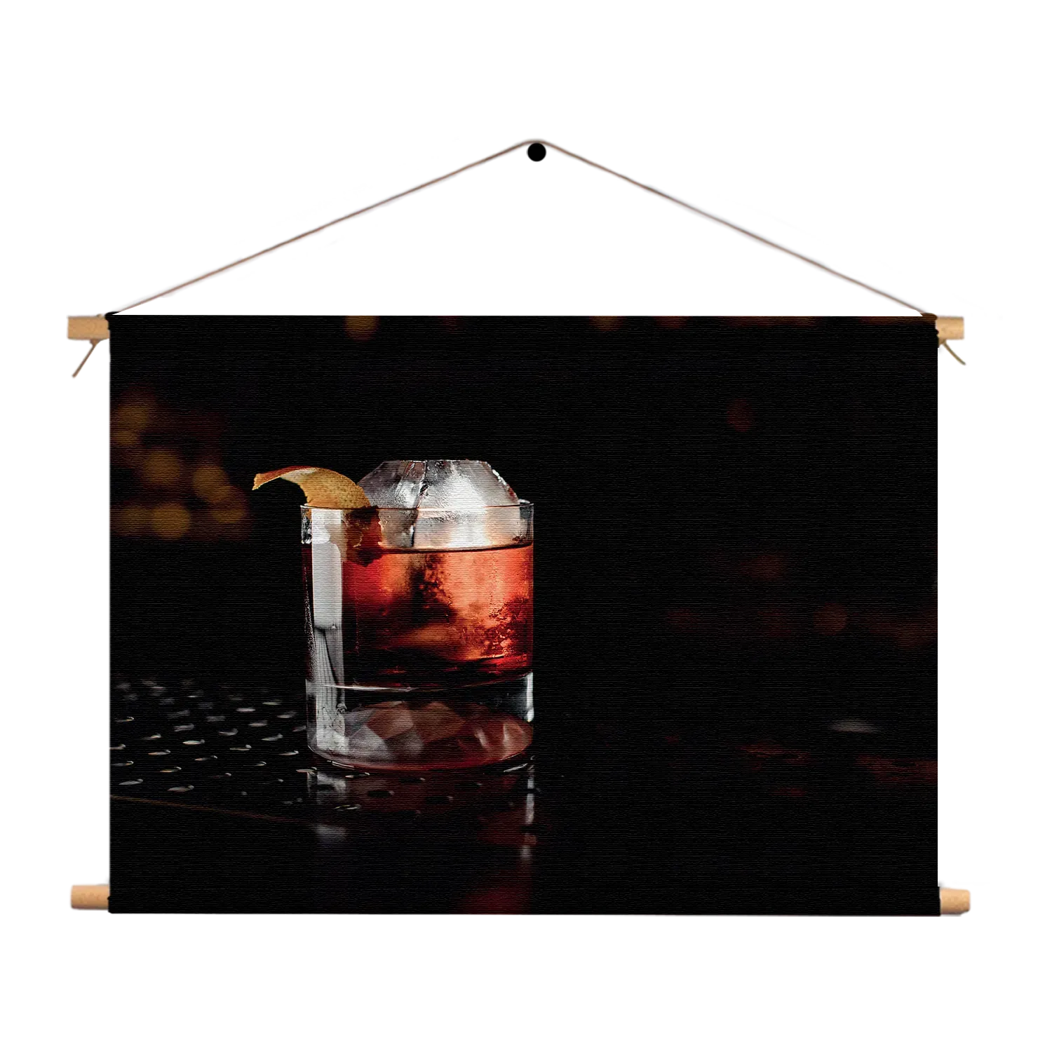 Textielposter Cocktail Bar 03 Rechthoek Horizontaal Template TP 50 70 Horizontaal Eten En Drinken 61 1