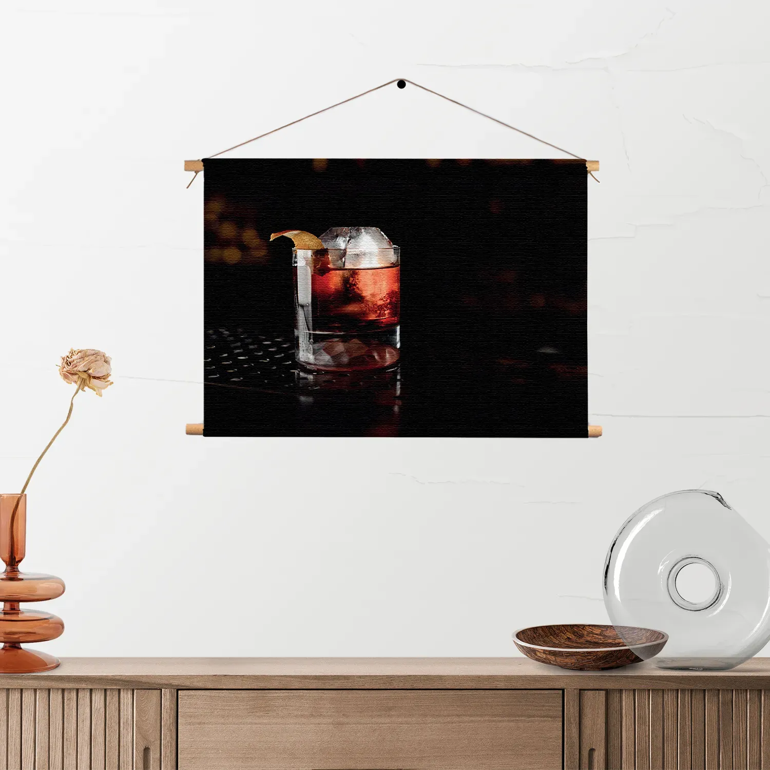 Textielposter Cocktail Bar 03 Rechthoek Horizontaal Template TP 50 70 Horizontaal Eten En Drinken 61 2