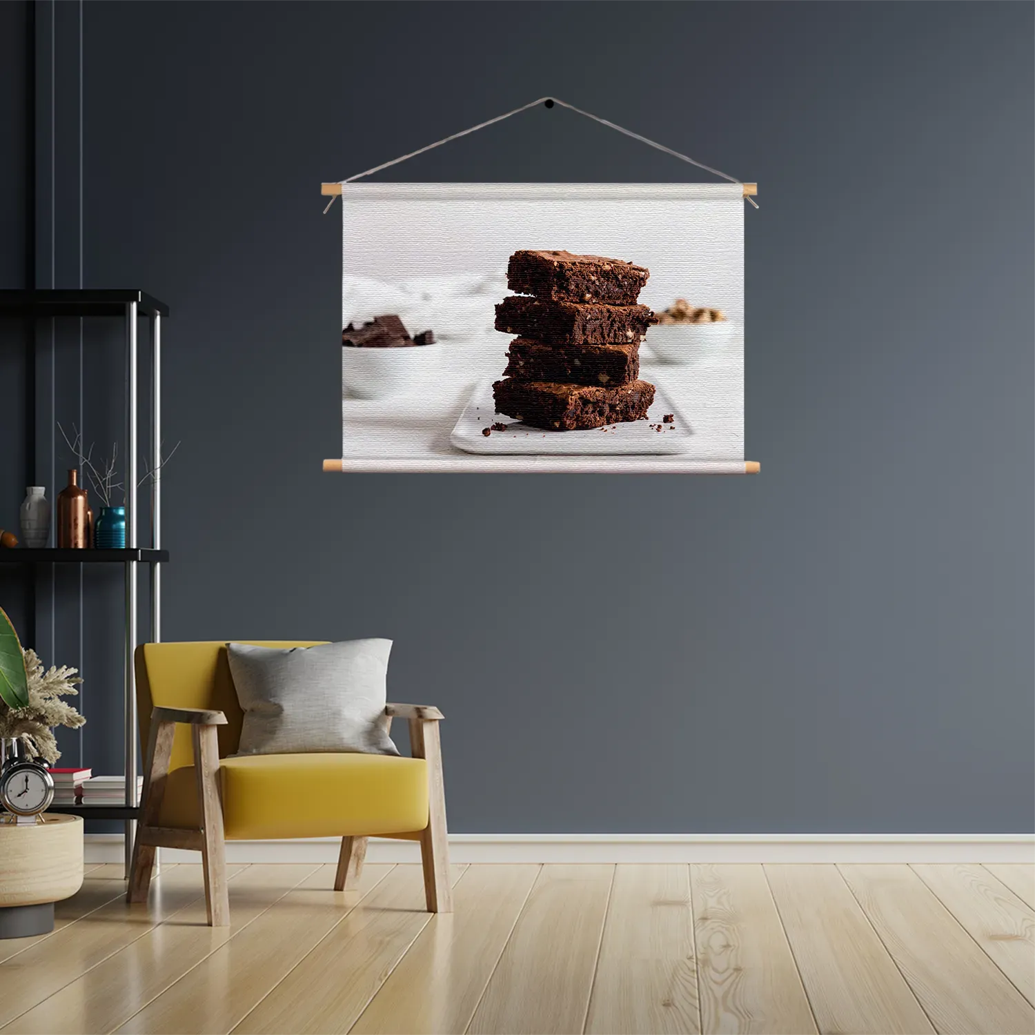 Textielposter Brownie Rechthoek Horizontaal Template TP 50 70 Horizontaal Eten En Drinken 62 3