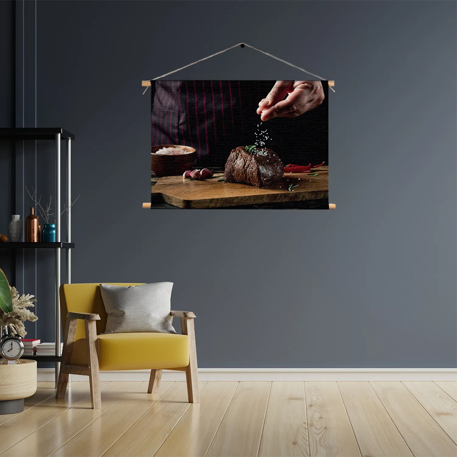 Textielposter Home Made Beef Rechthoek Horizontaal Template TP 50 70 Horizontaal Eten En Drinken 66 3