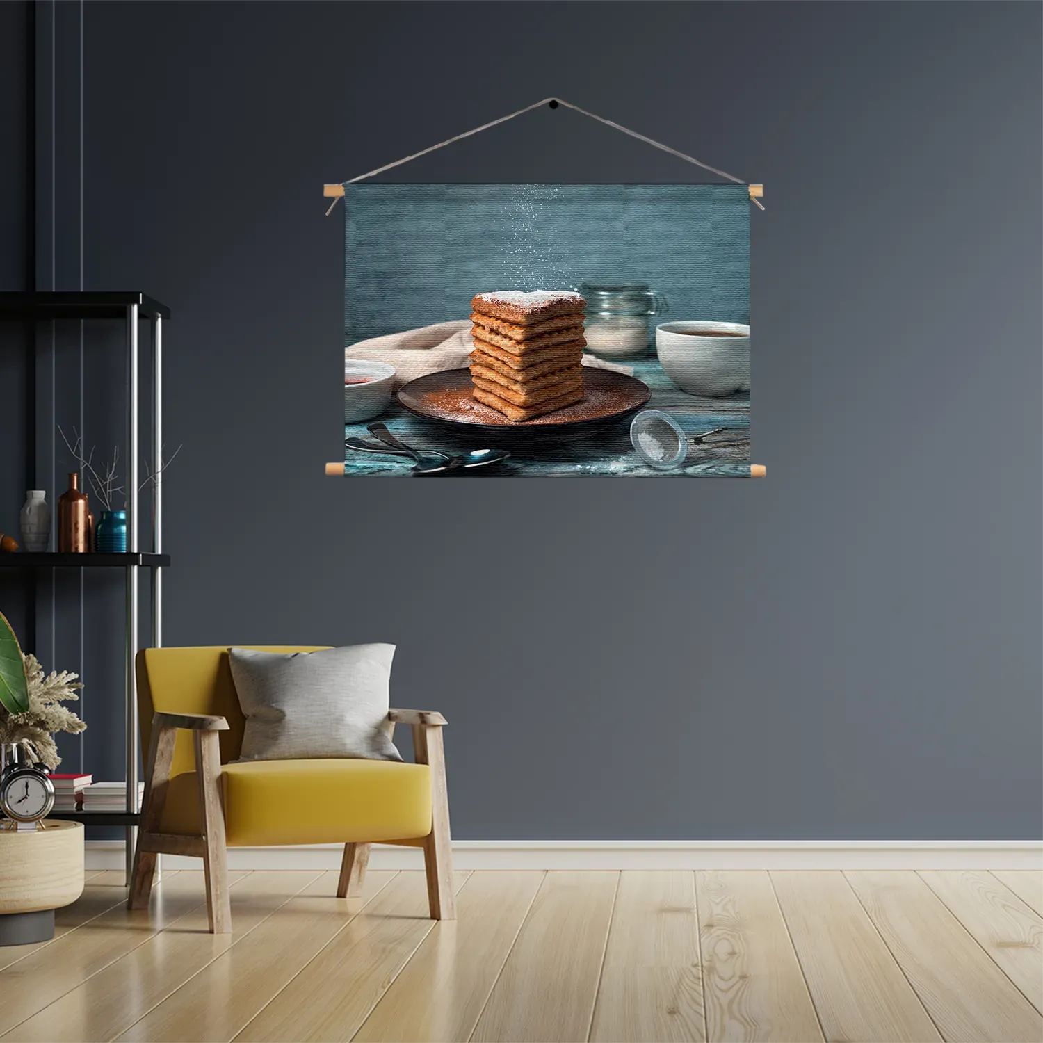 Textielposter Wafels Rechthoek Horizontaal Template TP 50 70 Horizontaal Eten En Drinken 68 3