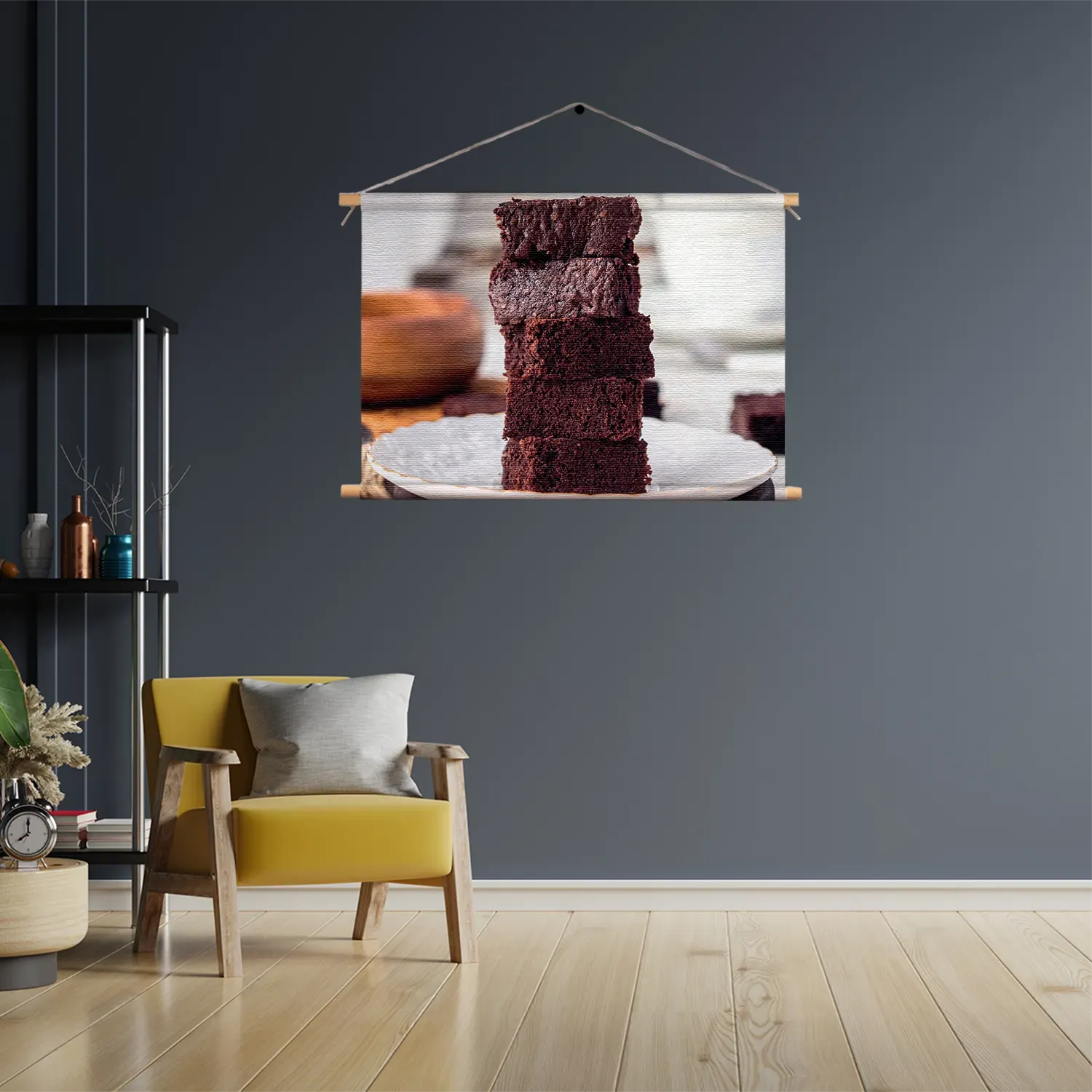Textielposter Brownies Rechthoek Horizontaal Template TP 50 70 Horizontaal Eten En Drinken 69 3