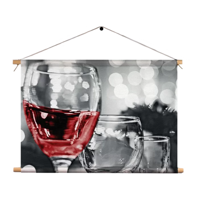 Textielposter Drink Rode Wijn Rechthoek Horizontaal Template TP 50 70 Horizontaal Eten En Drinken 77 1