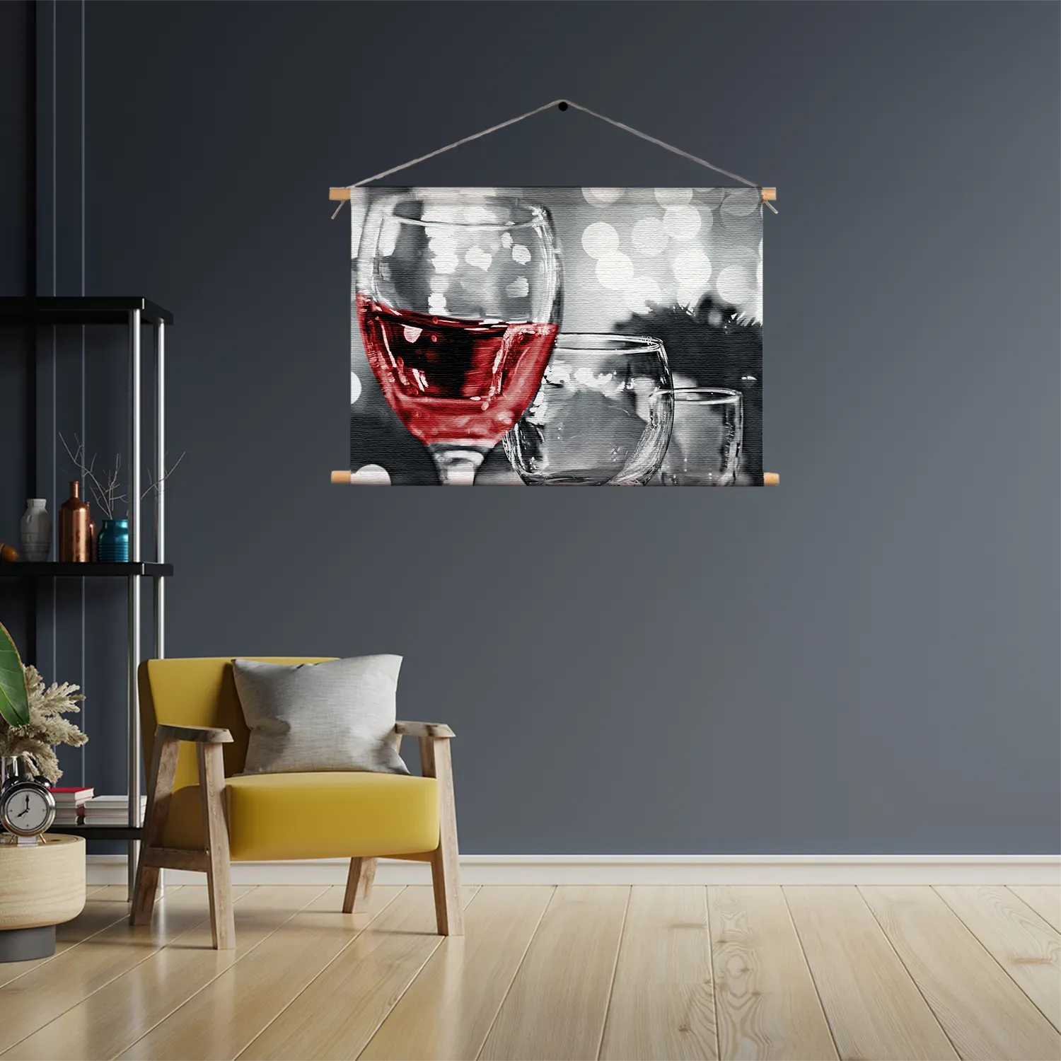 Textielposter Drink Rode Wijn Rechthoek Horizontaal Template TP 50 70 Horizontaal Eten En Drinken 77 3