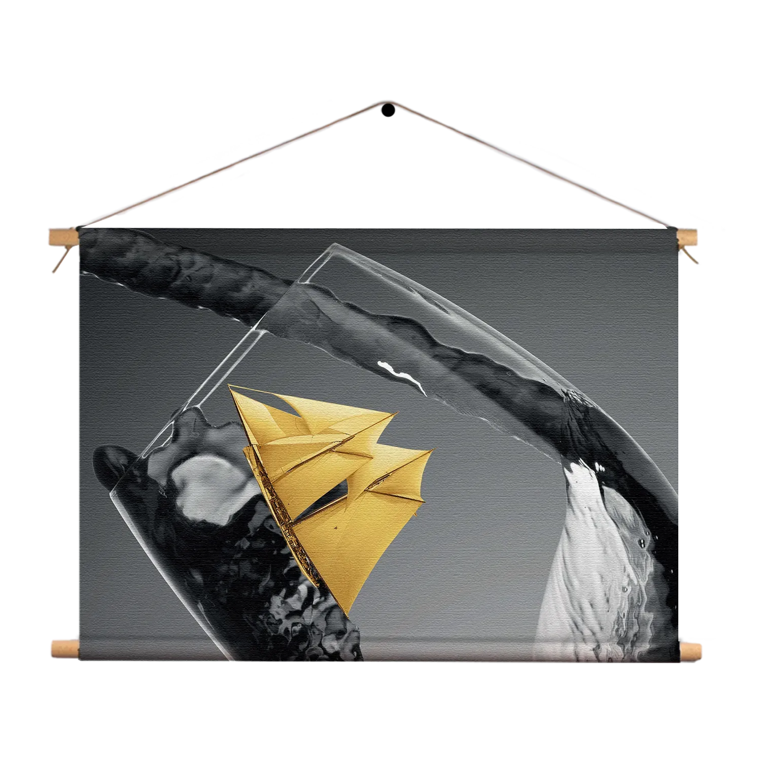 Textielposter Sailing Wine 03 Rechthoek Horizontaal Template TP 50 70 Horizontaal Eten En Drinken 82 1