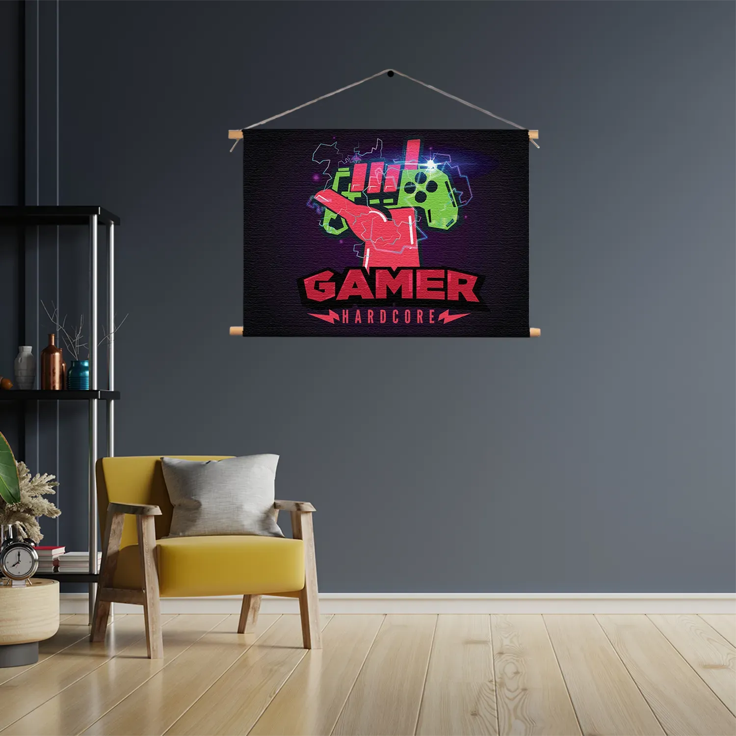 Template_TP_50-70_Horizontaal_Gaming-En-Spel_11-3 Textielposter Gamer Hardcore Rechthoek Horizontaal Template TP 50 70 Horizontaal Gaming En Spel 11 3