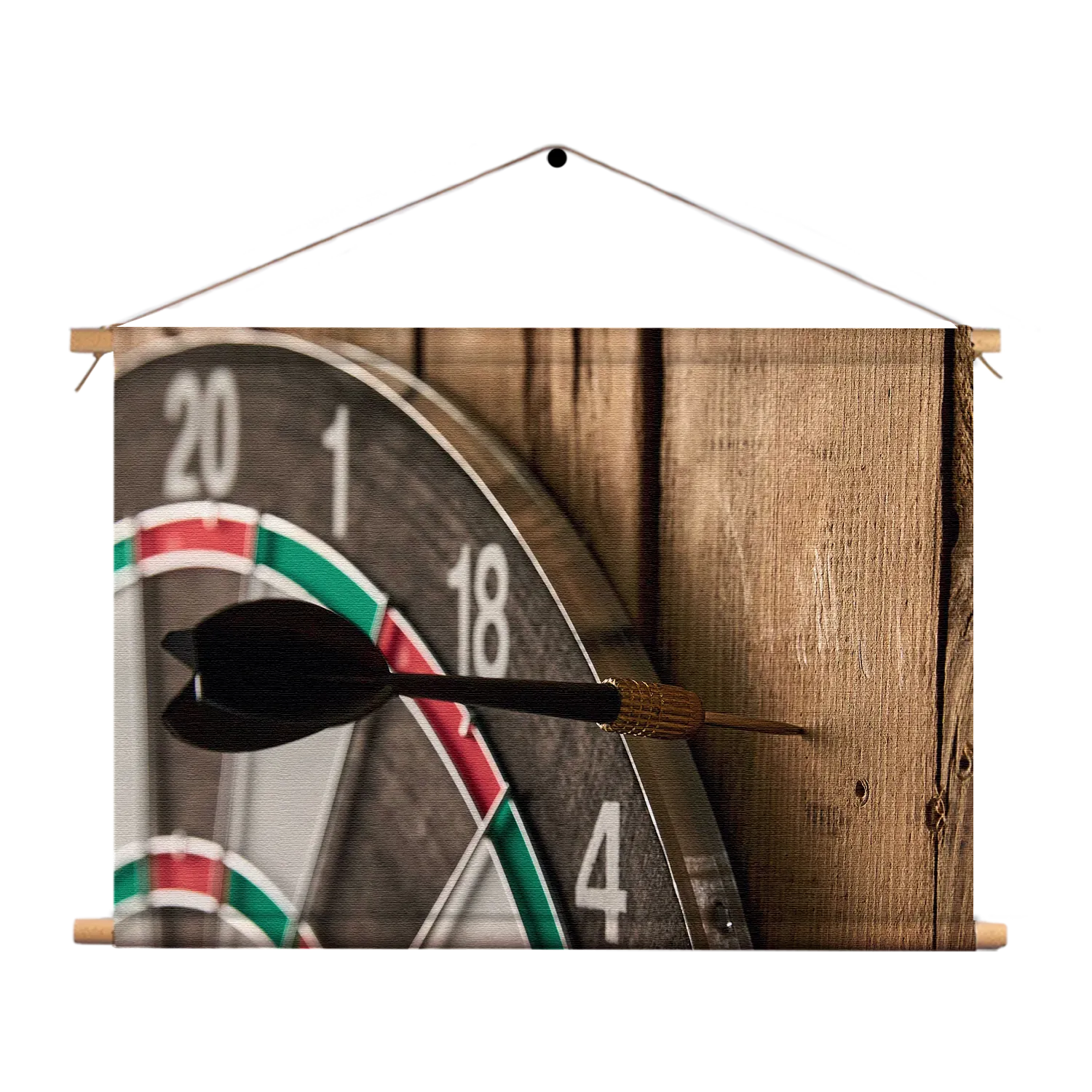 Textielposter Dartbord Rechthoek Horizontaal Template TP 50 70 Horizontaal Gaming En Spel 20 1