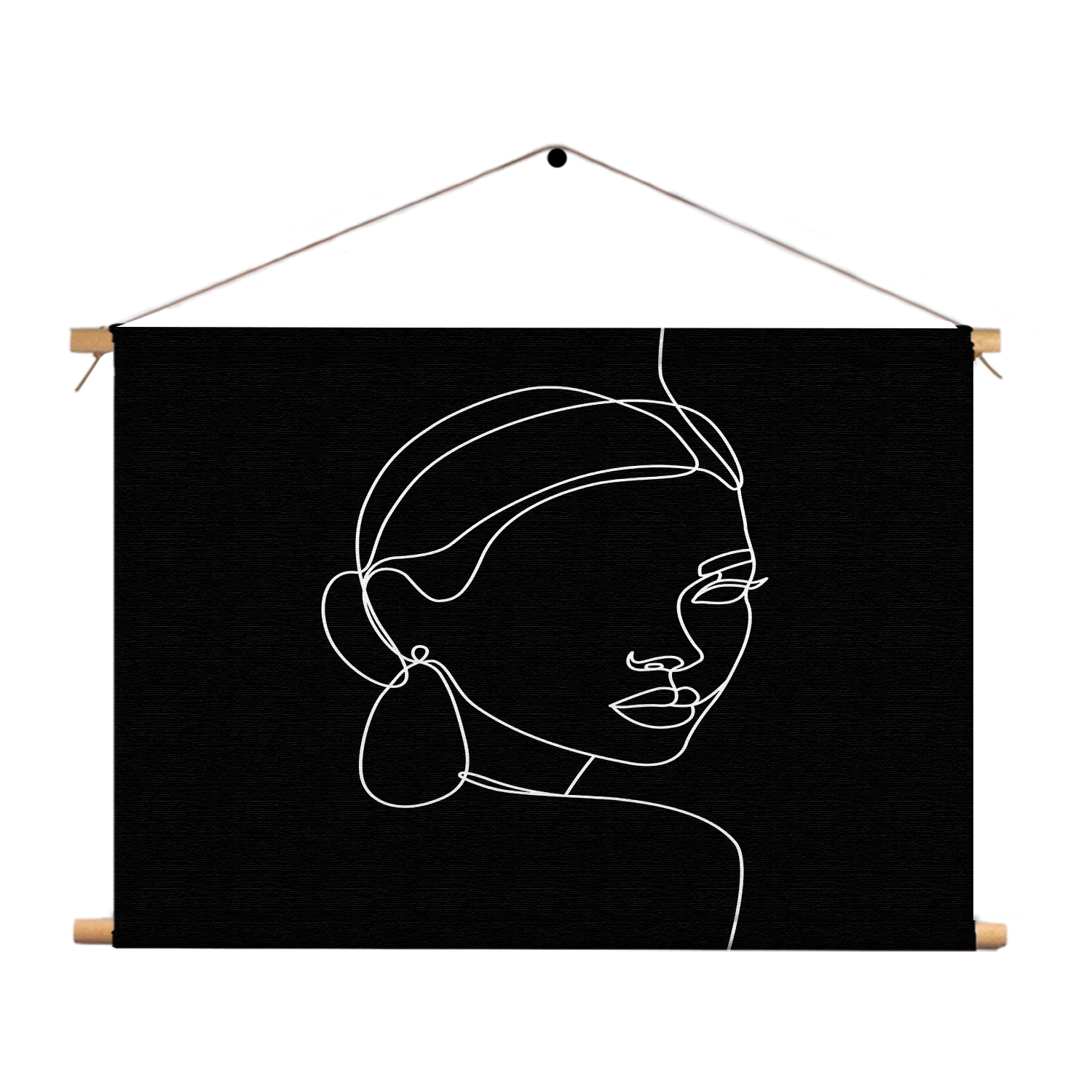 Template_TP_50-70_Horizontaal_Lifestyle_22-1 Textielposter Black and White Model 03 Rechthoek Horizontaal Template TP 50 70 Horizontaal Lifestyle 22 1